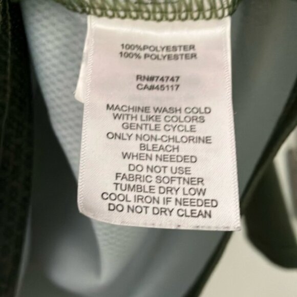 Bass Pro Shops Olive Camo Long Sleeve tech fabric shirt - Picture 10 of 14